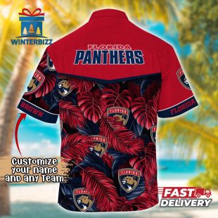 NHL Florida Panthers Summer Hawaii Shirt Custom Football Shirts 3