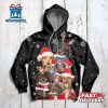 Dachshund Hello Christmas Hoodie All Over Print