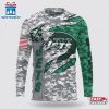 Custom Name And Number NFL New York Jets Camo US All Over Print SweatShirt
