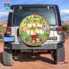 Jingle Bell Christmas Cookies Happy New Year Spare Tire Cover Gift For Campers