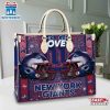 NFL New York Giants Women Leather Hand Bag Gift For Fans