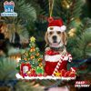 Beagle Gift Bag Merry Christmas Ornaments Hanging Decor