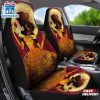 Beauty And The Beast Vintage Bella And The Moon Red Yellow Car Seat Covers Decor