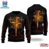 Cross Nails Given Jesus Ugly Christmas Sweater - Gifts For God Lovers
