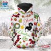 Funny Dachshund Merry Christmas 3D Alll Over Print Hoodie Shirt