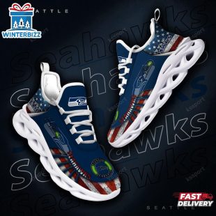 Seattle Seahawks NFL Clunky New Style Max Soul Shoes For Men Women