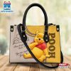 Winnie The Pooh Cute Disney Leather Hanbag