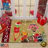 Custom Name NCAA Maryland Terrapins Grinch Christmas Welcome Football Doormat