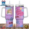 Neon Violet Taylor Swift Scuel Summer With You Tumbler 40oz With Handle