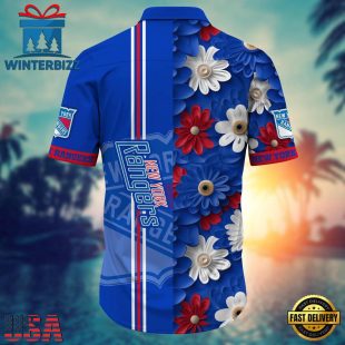 New York Rangers NHL Team Hawaiian Shirt