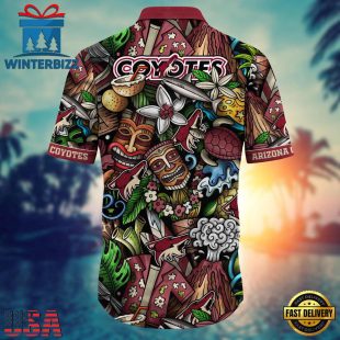 NHL Arizona Coyotes Hawaiian Shirt