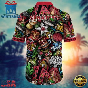 Ottawa Senators NHL Summer Hawaiian Shirt