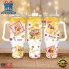 Winnie the Pooh Valentines Gift Disney Cartoon Stainless Steel Tumbler 40Oz With Handle