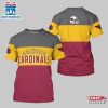 Arizona Cardinals Logo Team All Over Print T-Shirt