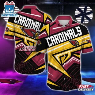 Arizona Cardinals NFL Team Football Logo Sport Hawaiian Shirt