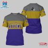 Baltimore Ravens Logo Team All Over Print T-Shirt