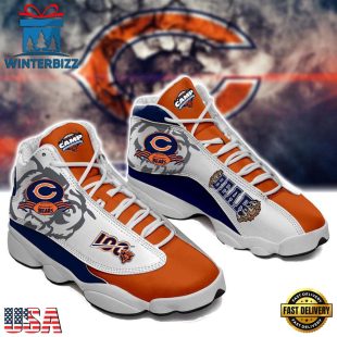 Chicago Bears NFL Air Jordan 13 Sneaker - Gift For Fans