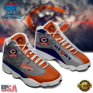 Chicago Bears NFL Ver 3 Air Jordan 13 Sneaker - Gift For Fans