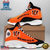 Cincinnati Bengals NFL Big Logo Football Team Air Jordan 13 Shoes - Gift For Fans