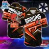 Cleveland Browns NFL Team Football Logo Sport Hawaiian Shirt
