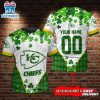 Custom Name And Number Kansas City Chiefs Patrick Day NFL All Over Print T-Shirt