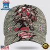 Custom Name And Number NFL Chiefs Camo Mascot Classic Baseball Cap