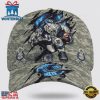 Custom Name And Number NFL Colts Camo Mascot Classic Baseball Cap