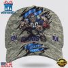 Custom Name And Number NFL Giants Camo Mascot Classic Baseball Cap