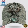 Custom Name And Number NFL Jets Camo Mascot Classic Baseball Cap