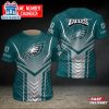 Custom Name And Number Philadelphia Eagles Team NFL All Over Print T-Shirt