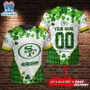 Custom Name And Number San Francisco 49ers Patrick Day NFL All Over Print T-Shirt
