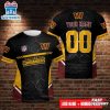 Custom Name And Number Washington Commanders NFL All Over Print T-Shirt