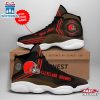 Custom Name Cleveland Browns NFL Air Jordan 13 For Men Women