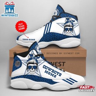 Custom Name Dallas Cowboys NFL Air Jordan 13 For Men Women