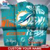 Custom Name Miami Dolphins NFL Sport Football Tumbler For Fans