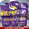 Custom Name Minnesota Vikings NFL Sport Football Tumbler For Fans
