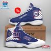 Custom Name New York Giants NFL Air Jordan 13 For Men Women