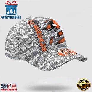 Custom Name NFL Bengals Camo US Classic Baseball Cap