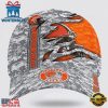 Custom Name NFL Browns Camo US Classic Baseball Cap