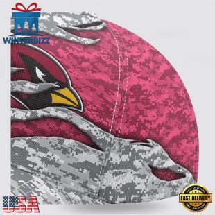 Custom Name NFL Cardinals Camo US Classic Baseball Cap