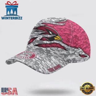 Custom Name NFL Cardinals Camo US Classic Baseball Cap