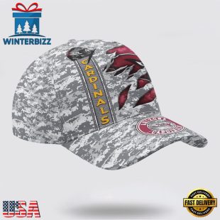 Custom Name NFL Cardinals Camo US Classic Baseball Cap