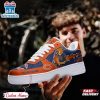 Custom Name NFL Chicago Bears Mascot Pattern Air Force 1 Shoes