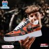 Custom Name NFL Cincinnati Bengals Mascot Pattern Air Force 1 Shoes