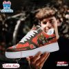 Custom Name NFL Cleveland Browns Mascot Pattern Air Force 1 Shoes