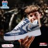 Custom Name NFL Dallas Cowboys Mascot Pattern Air Force 1 Shoes
