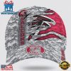 Custom Name NFL Falcons Camo US Classic Baseball Cap
