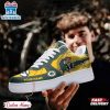 Custom Name NFL Green Bay Packers Mascot Pattern Air Force 1 Shoes