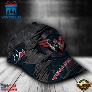 Custom Name NFL Houston Texans Wonder Woman All Over Print 3D Classic Cap