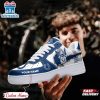 Custom Name NFL Indianapolis Colts Mascot Pattern Air Force 1 Shoes